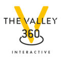 The Valley 360 Grad Logo auf weiss